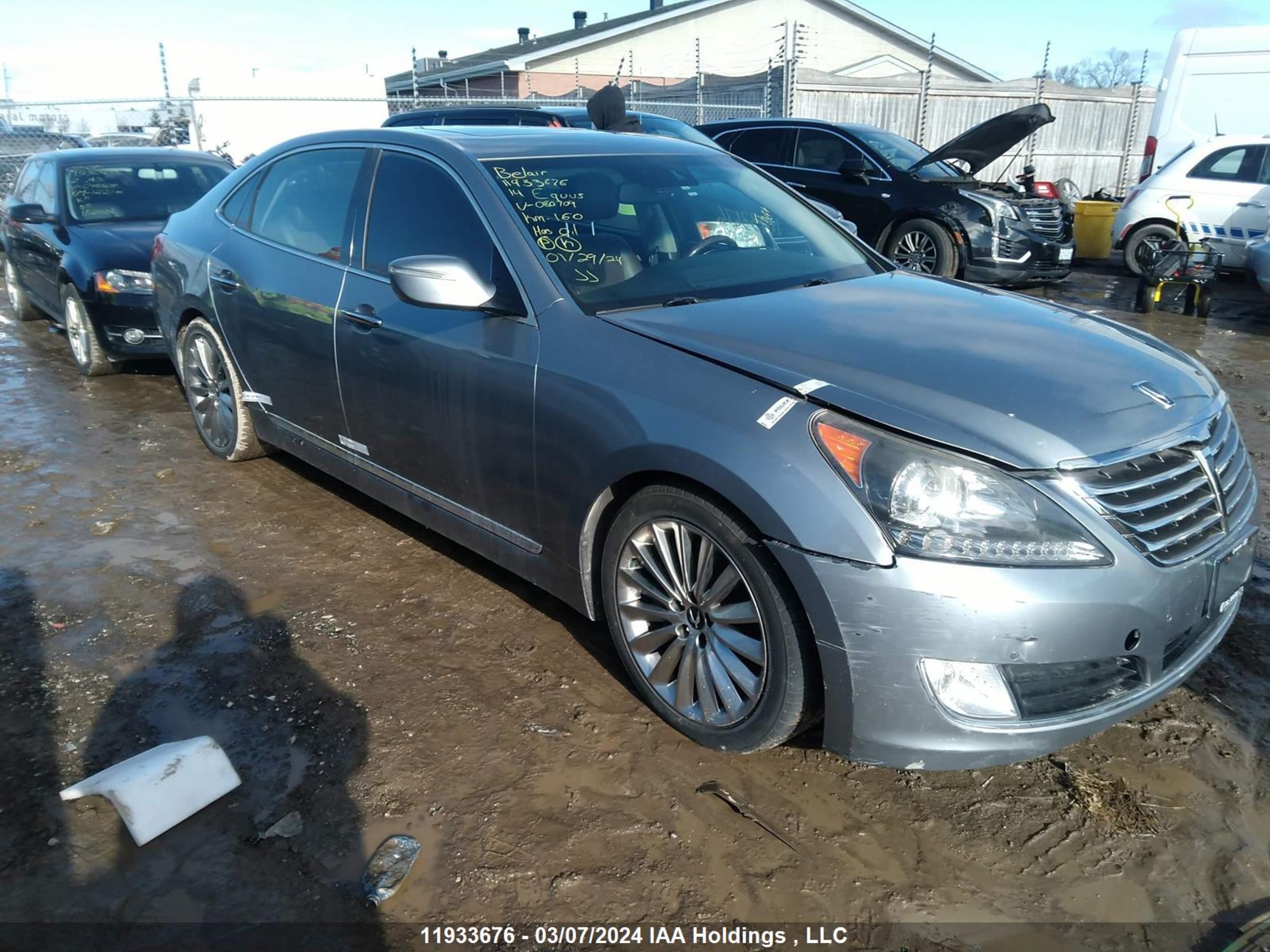 HYUNDAI EQUUS 2014 kmhgh4jh6eu080709