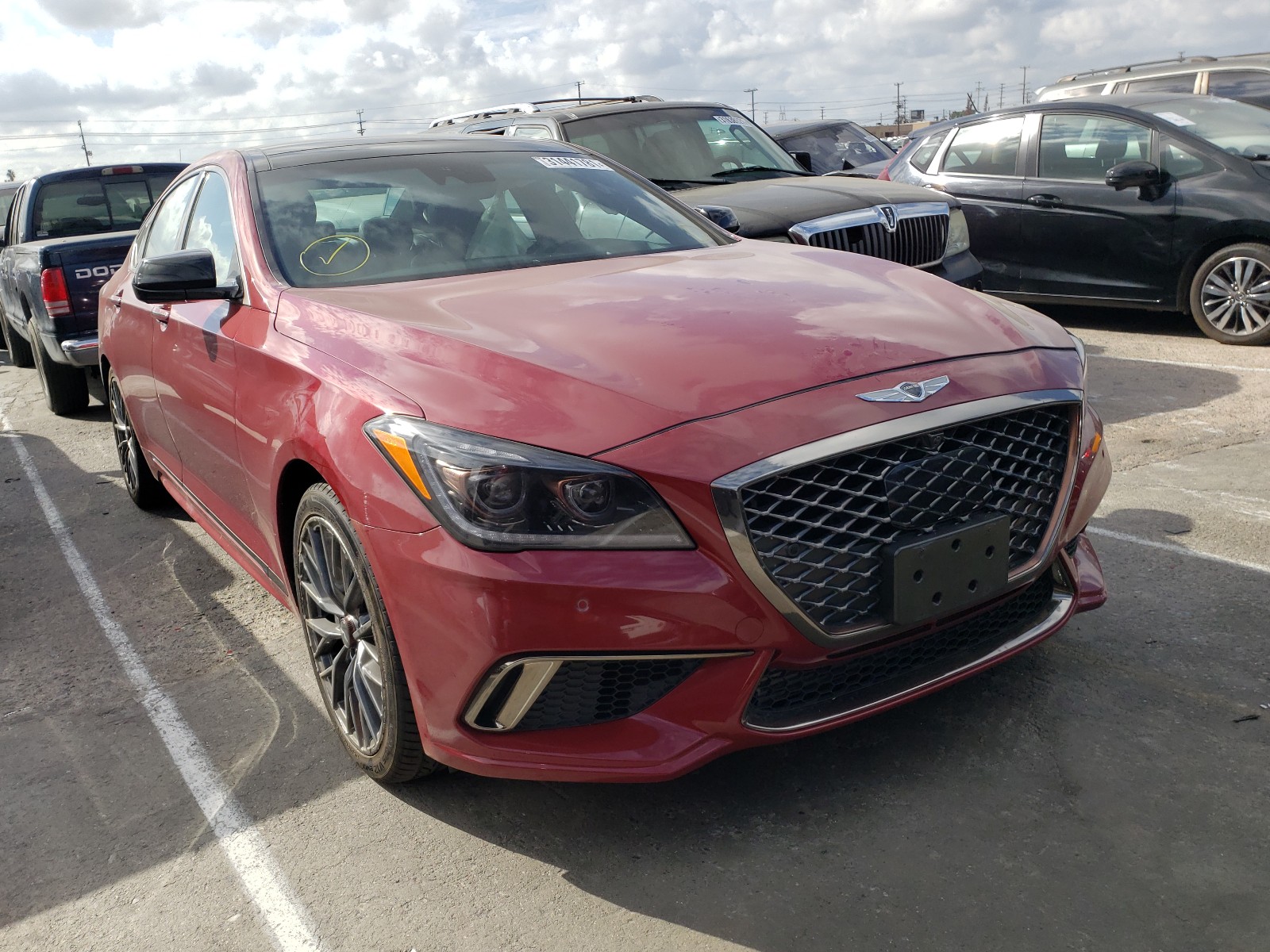 HYUNDAI G80 2018 kmhgn4jb4ju227351