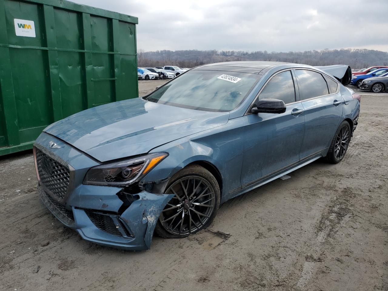 GENESIS G80 2018 kmhgn4jb4ju239693