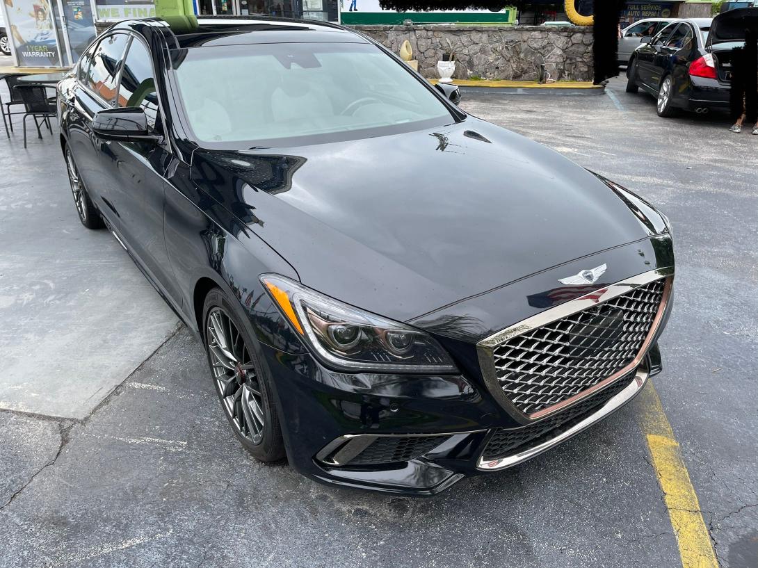 GENESIS G80 SPORT 2018 kmhgn4jb7ju229384