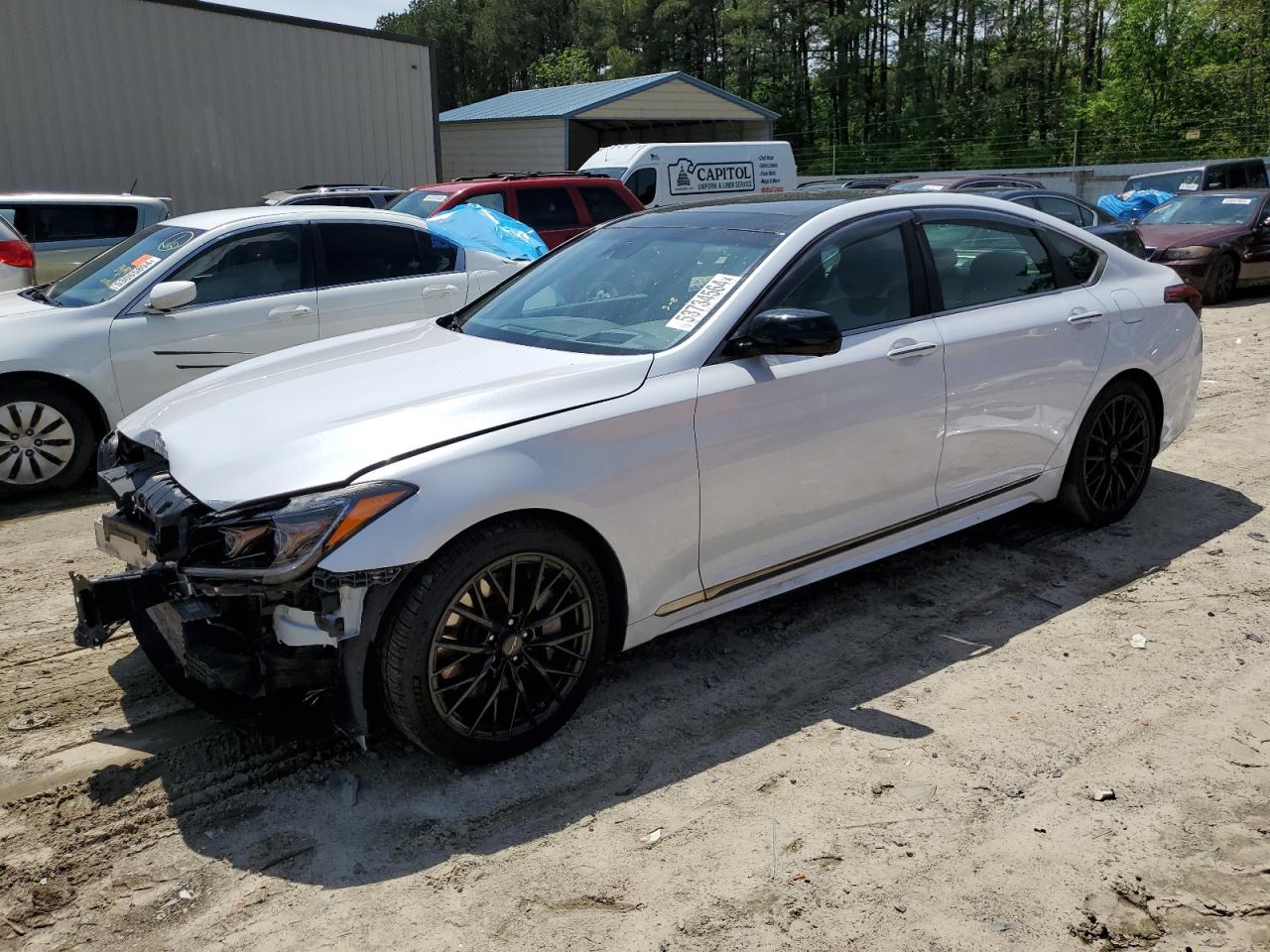 GENESIS G80 2018 kmhgn4jb7ju239543