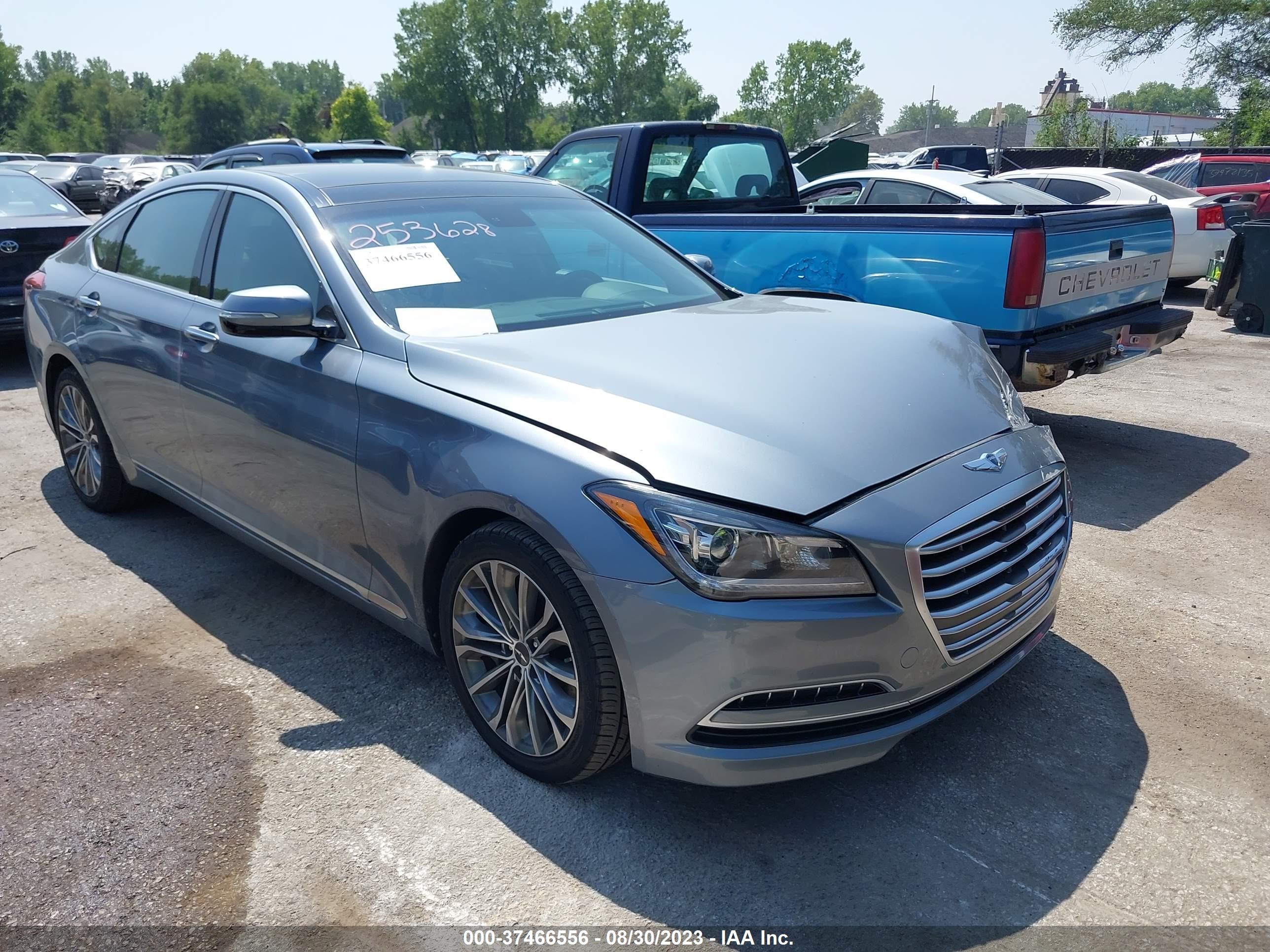 HYUNDAI GENESIS 2015 kmhgn4je0fu017086