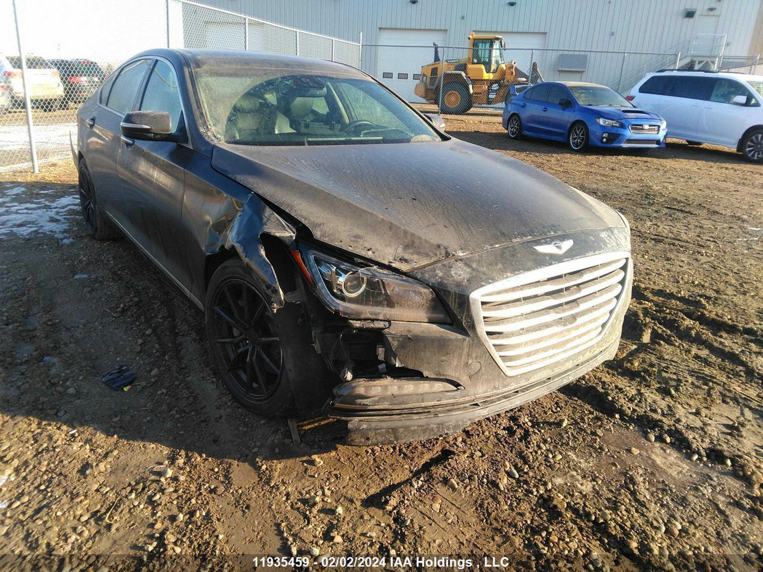 HYUNDAI GENESIS 2015 kmhgn4je0fu085789