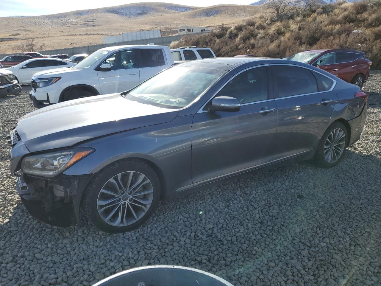 HYUNDAI GENESIS 2015 kmhgn4je0fu090023