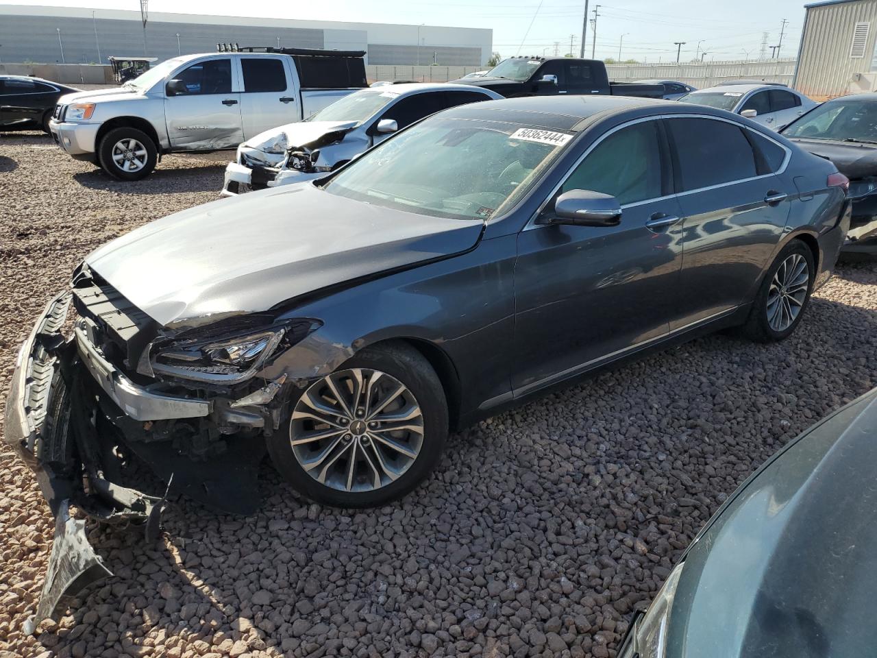 HYUNDAI GENESIS 2015 kmhgn4je1fu102485