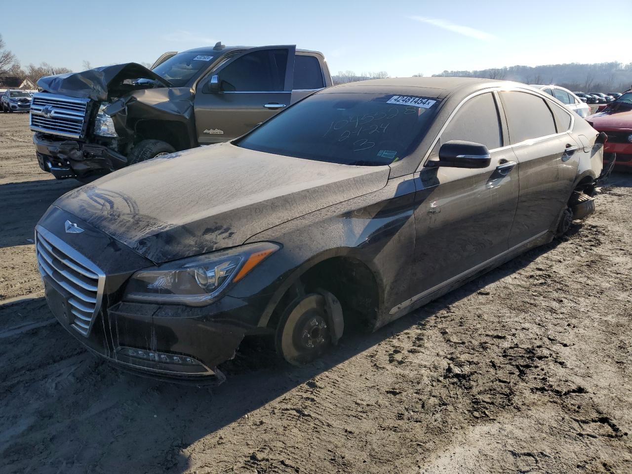 HYUNDAI GENESIS 2016 kmhgn4je1gu130479