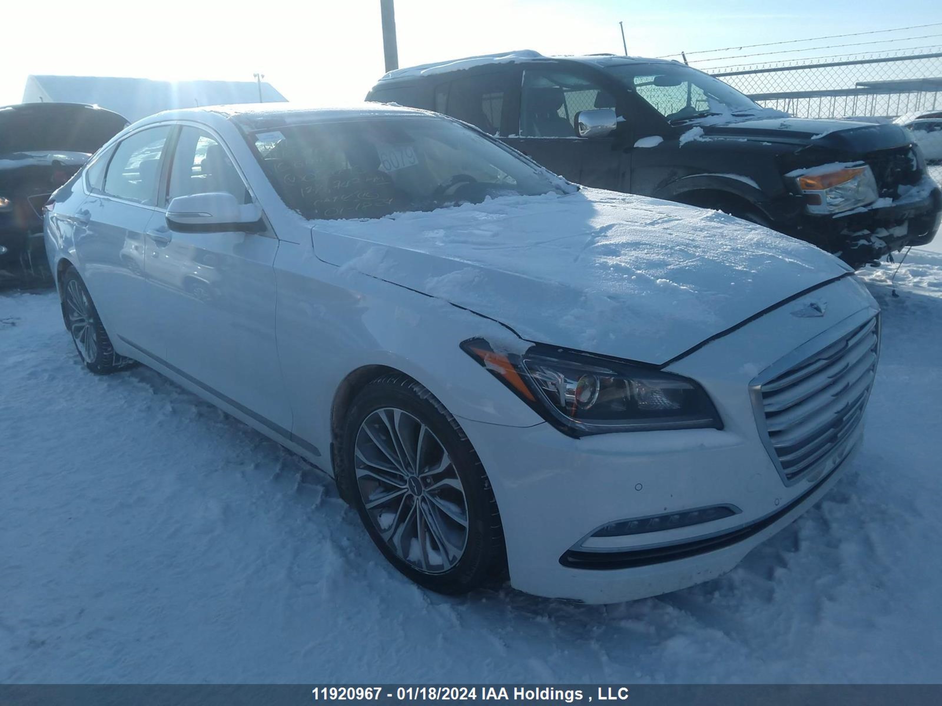 HYUNDAI GENESIS 2015 kmhgn4je2fu052695