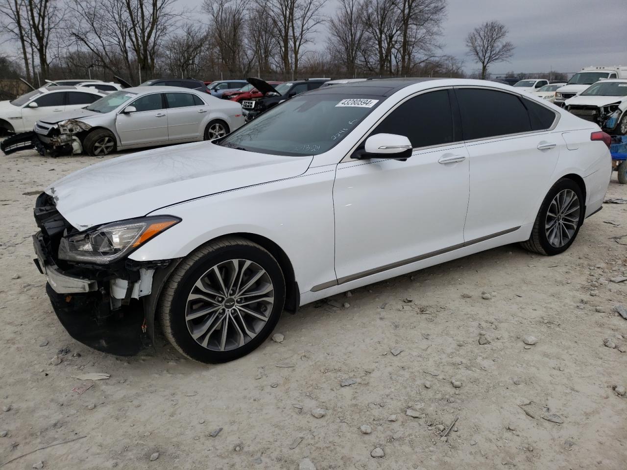 HYUNDAI GENESIS 2016 kmhgn4je2gu112248