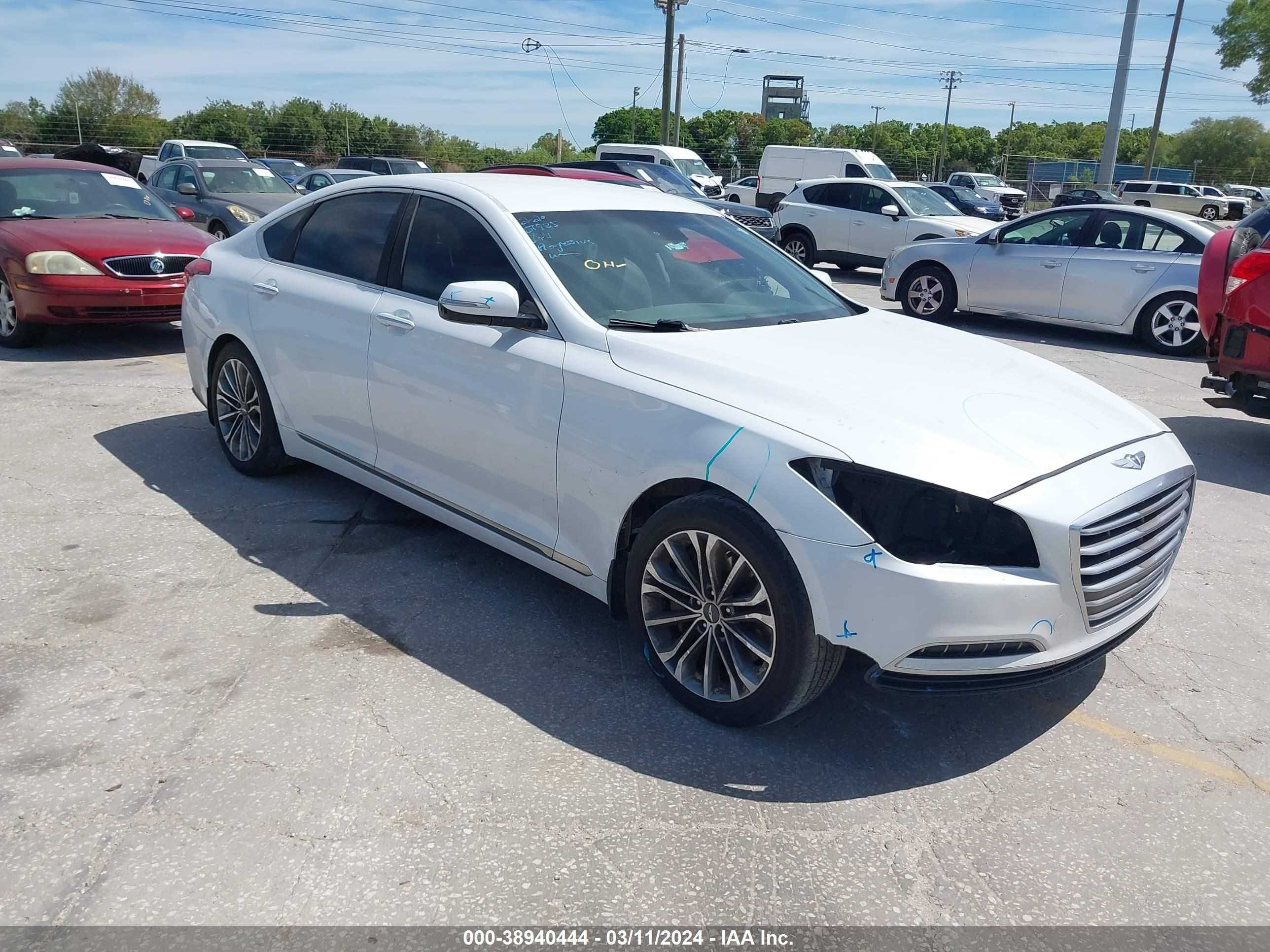 HYUNDAI GENESIS 2016 kmhgn4je3gu112484