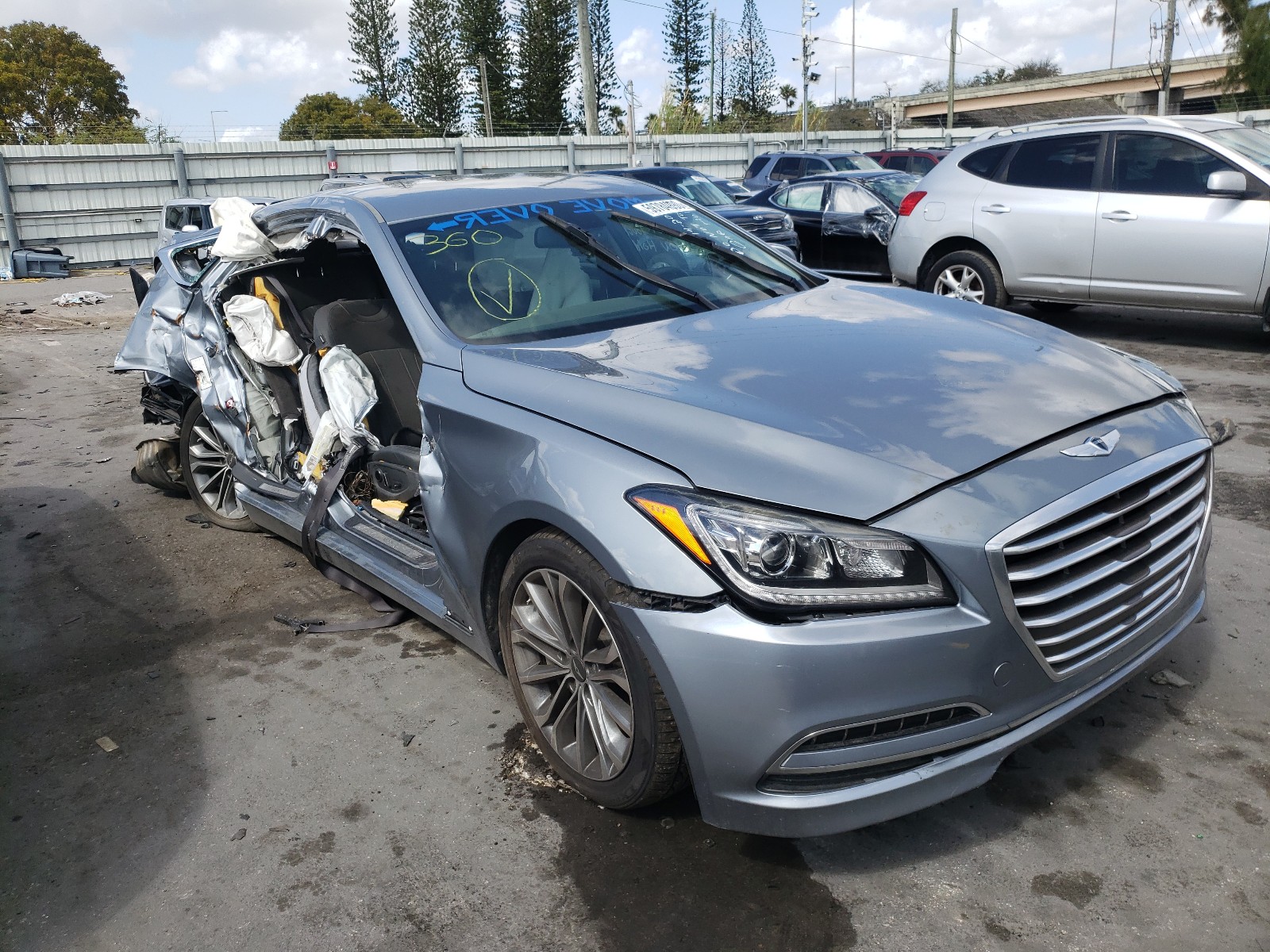 HYUNDAI GENESIS 3. 2016 kmhgn4je3gu141189