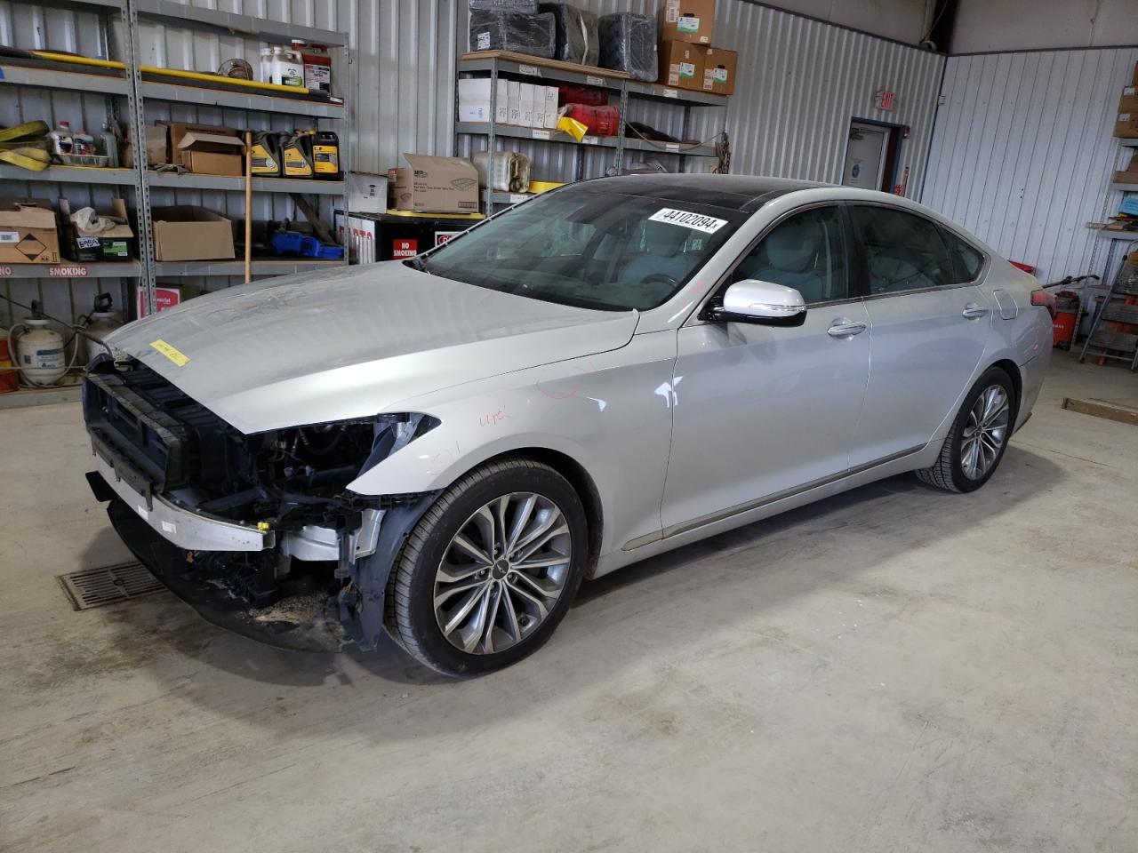 GENESIS G80 2017 kmhgn4je3hu168488