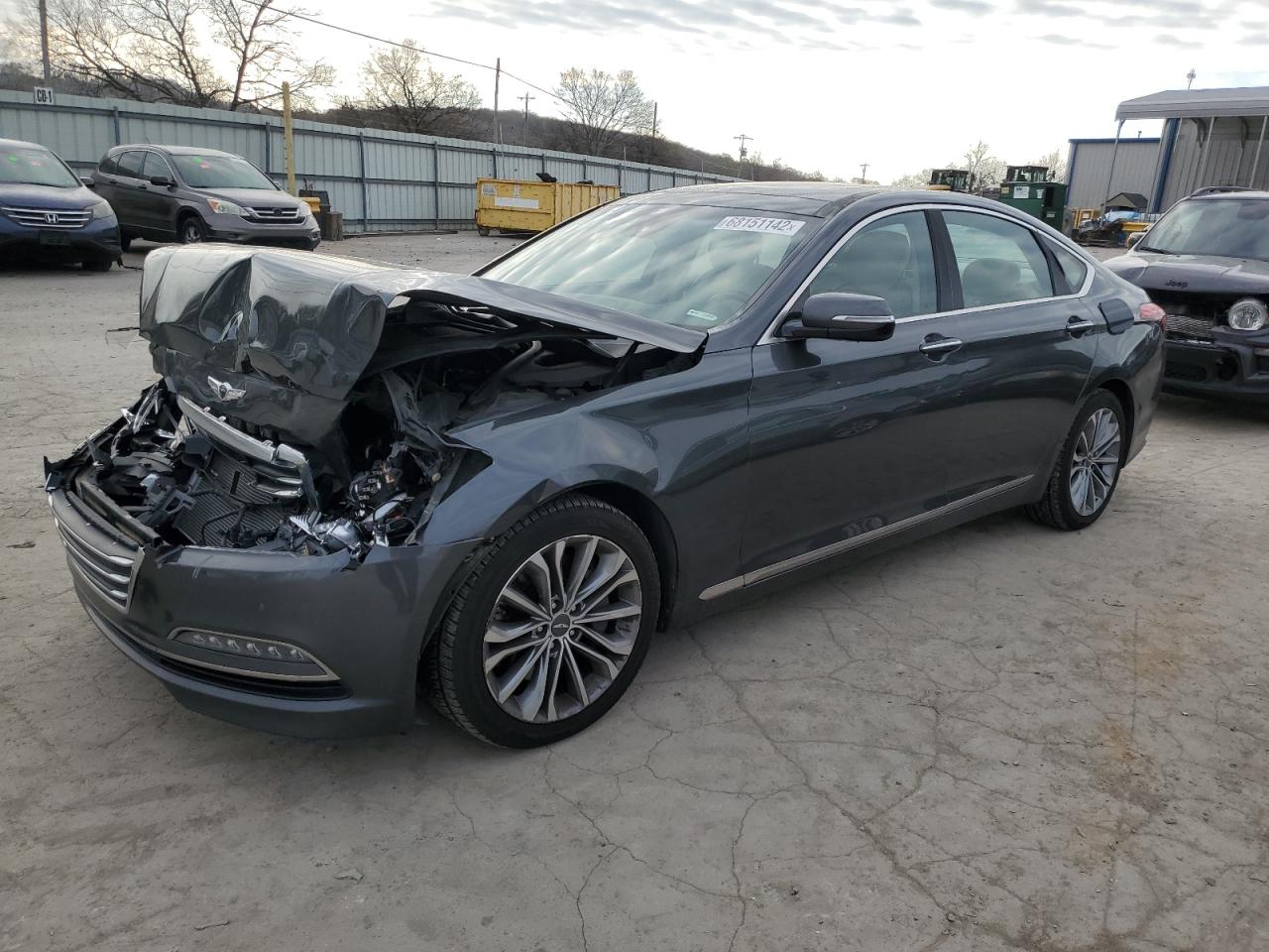 GENESIS G80 2017 kmhgn4je3hu201943