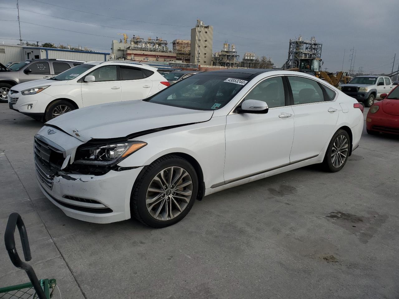 HYUNDAI GENESIS 2015 kmhgn4je4fu090915