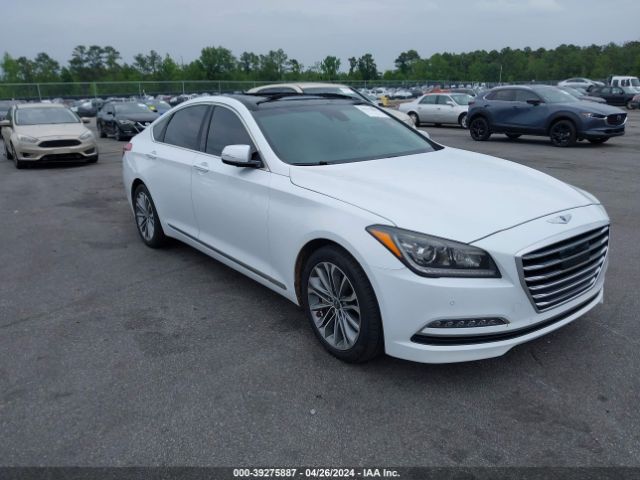 HYUNDAI GENESIS 2016 kmhgn4je4gu128922