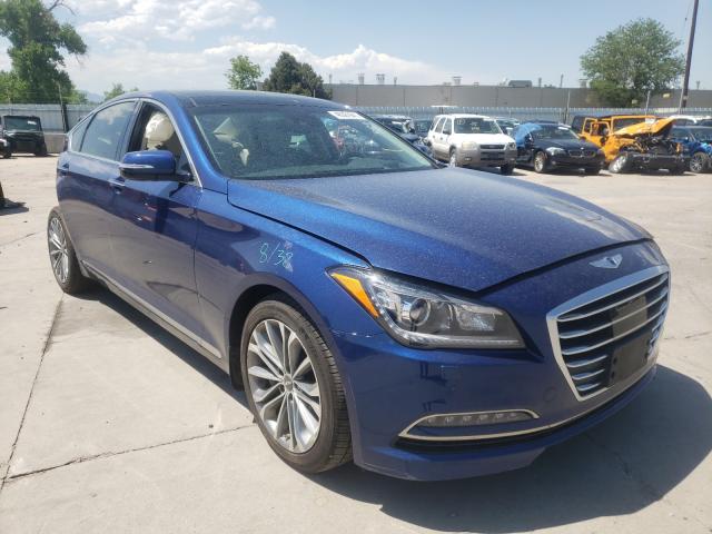 HYUNDAI GENESIS 3. 2016 kmhgn4je4gu132694