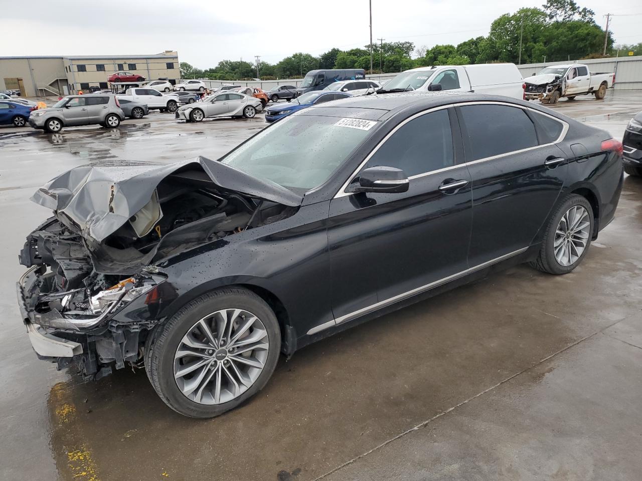 HYUNDAI GENESIS 2016 kmhgn4je4gu134414