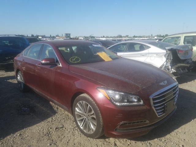 GENESIS G80 BASE 2017 kmhgn4je4hu172176