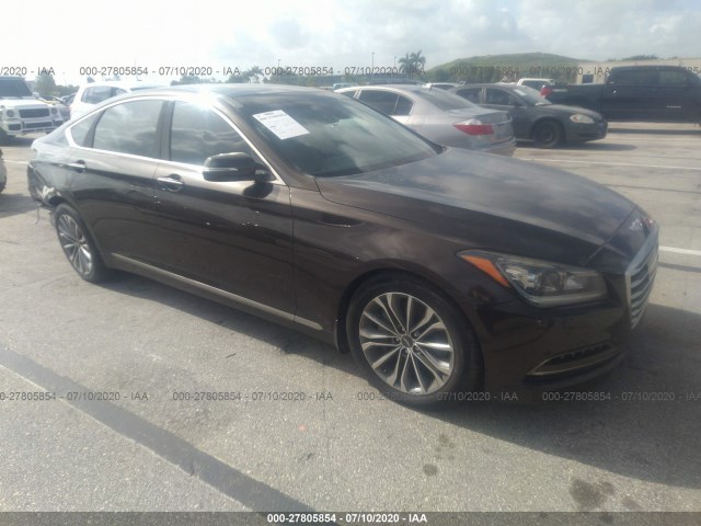 HYUNDAI GENESIS 2015 kmhgn4je5fu081804