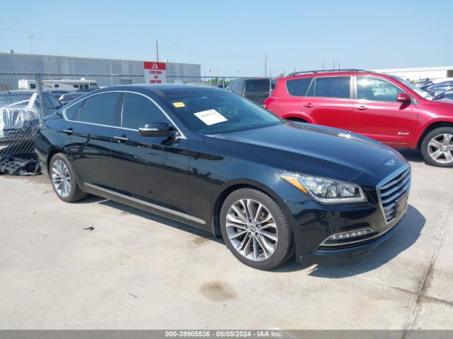 HYUNDAI GENESIS 2016 kmhgn4je5gu121428