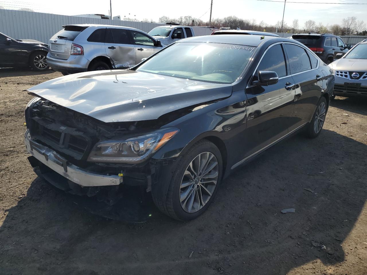 HYUNDAI GENESIS 2016 kmhgn4je5gu140450