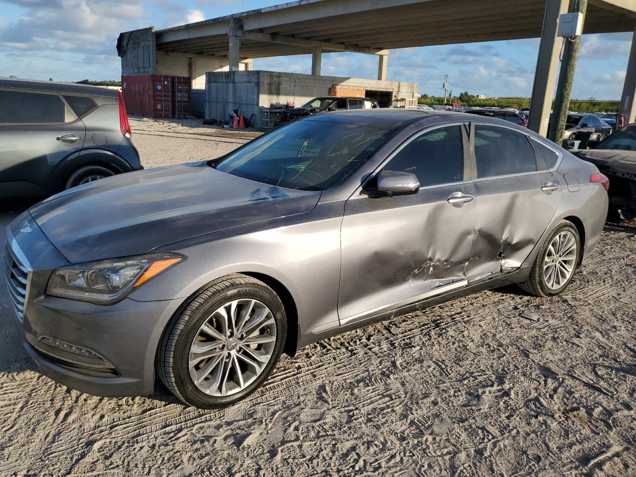 HYUNDAI GENESIS 2016 kmhgn4je5gu142828