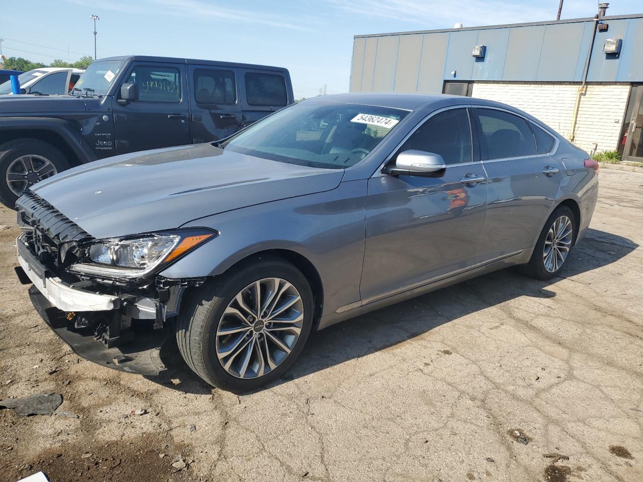 GENESIS G80 2017 kmhgn4je5hu171876