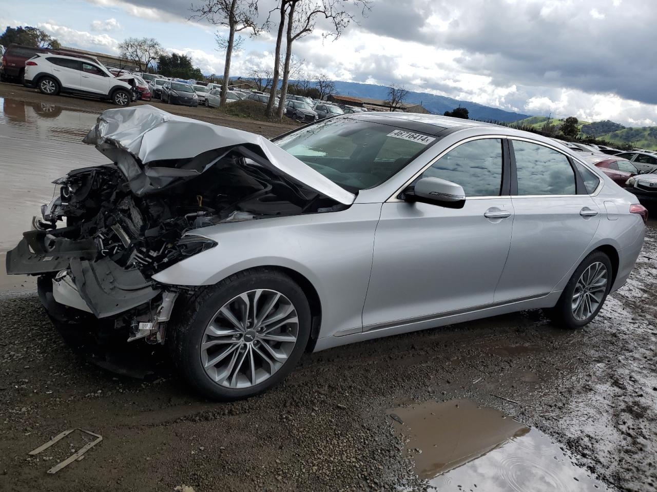 GENESIS G80 2017 kmhgn4je5hu173661