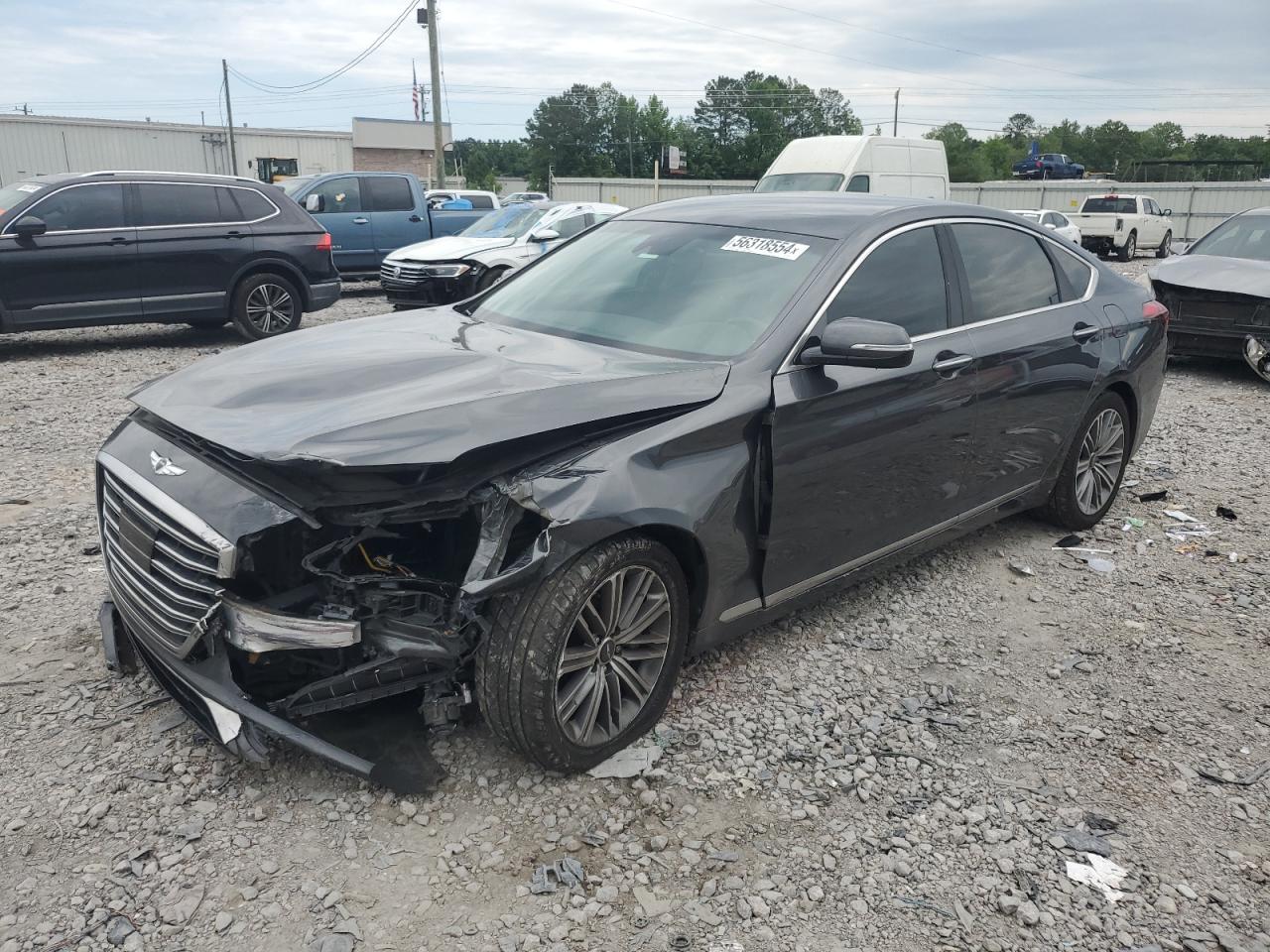 GENESIS G80 2018 kmhgn4je5ju248218