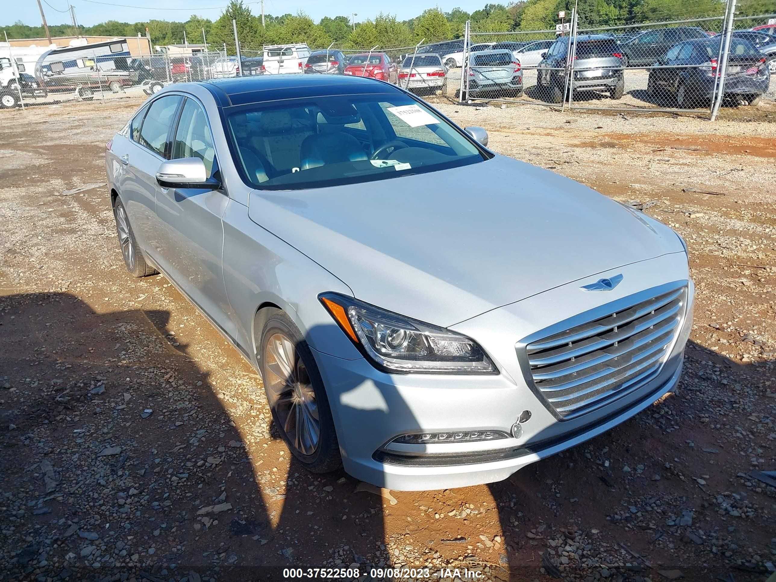 HYUNDAI GENESIS 2016 kmhgn4je6gu106288