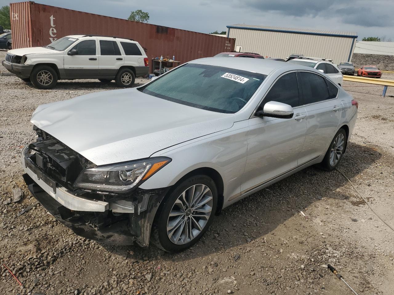 GENESIS G80 2017 kmhgn4je6hu196026