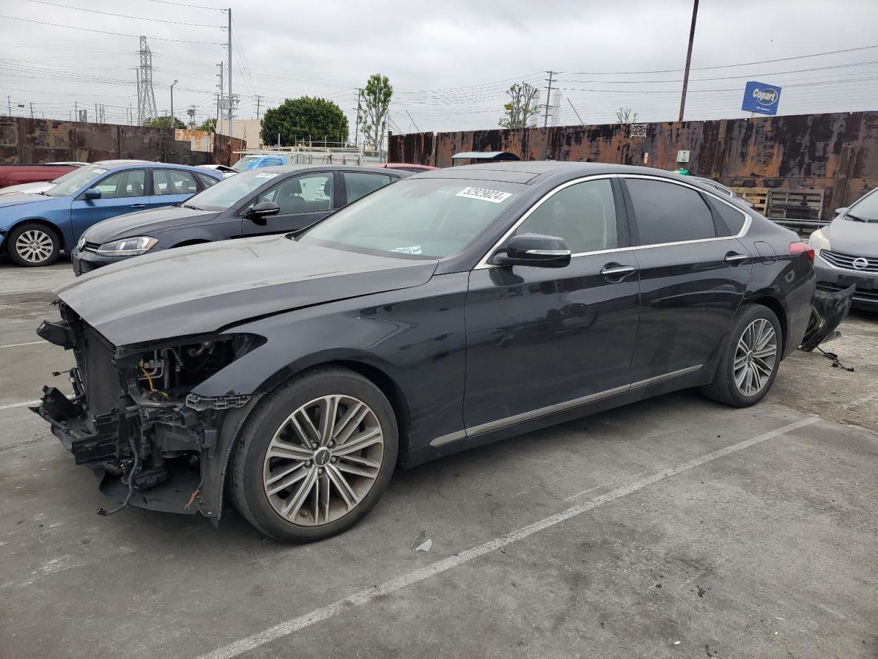 GENESIS G80 2018 kmhgn4je6ju266100