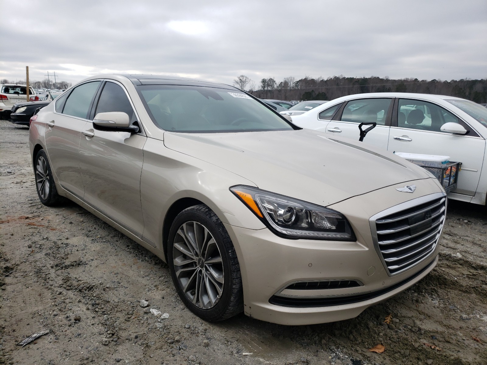 HYUNDAI GENESIS 3. 2015 kmhgn4je7fu016338