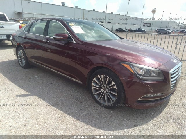 HYUNDAI GENESIS 2016 kmhgn4je7gu125528