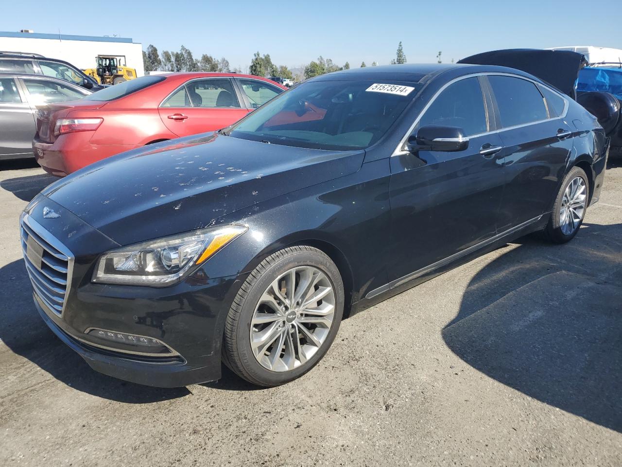 GENESIS G80 2017 kmhgn4je7hu181079