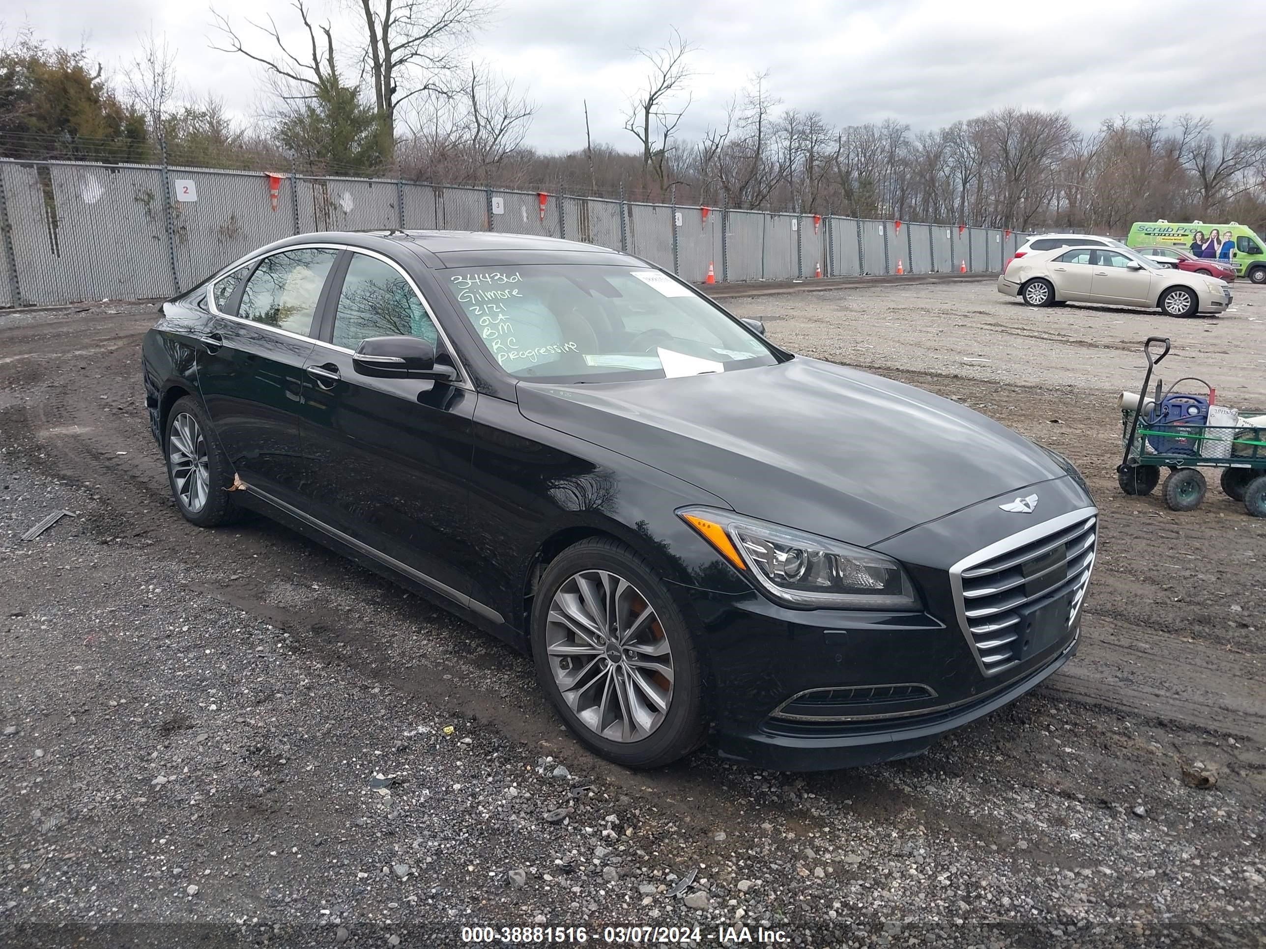 HYUNDAI GENESIS 2015 kmhgn4je8fu066228