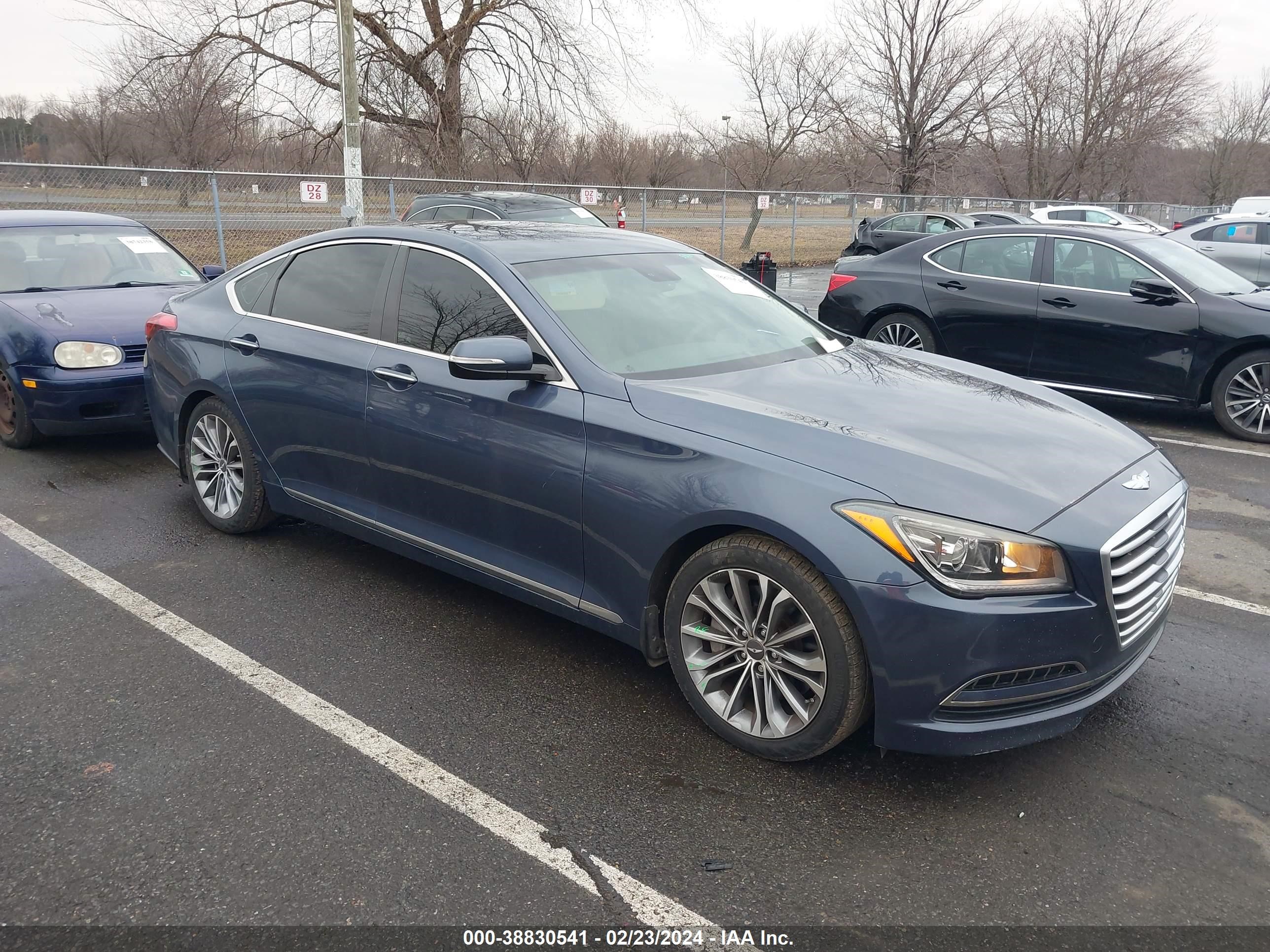 HYUNDAI GENESIS 2015 kmhgn4je8fu099312