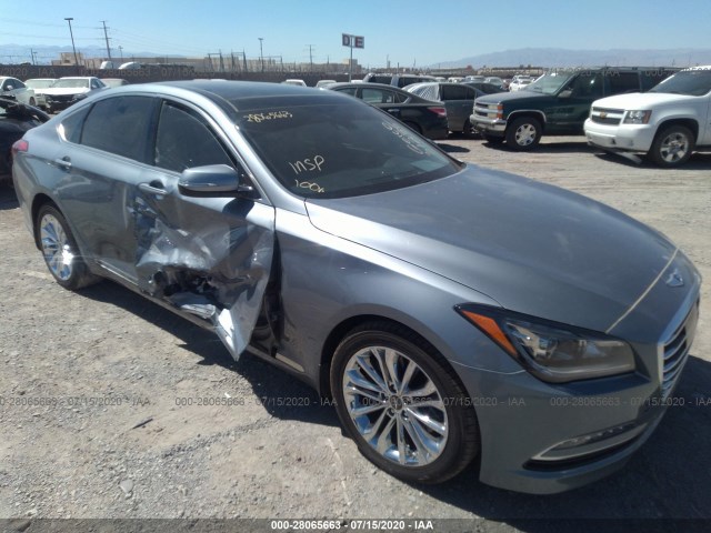 HYUNDAI GENESIS 2016 kmhgn4je8gu106616