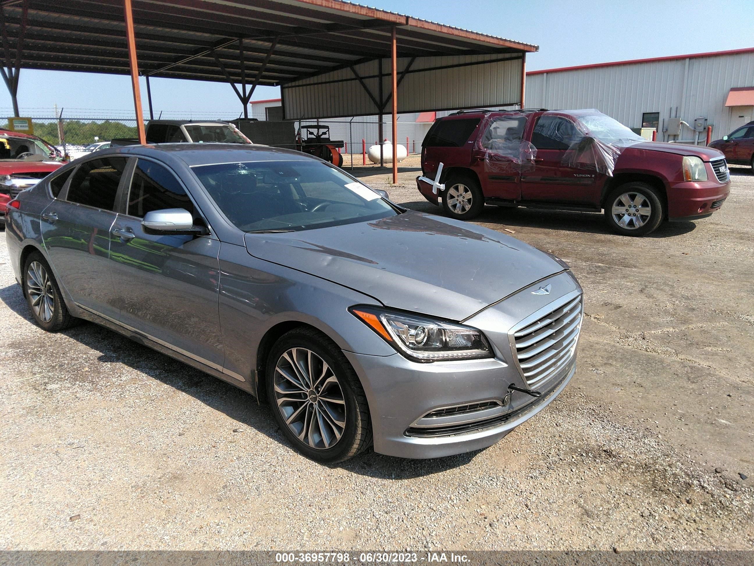 HYUNDAI GENESIS 2016 kmhgn4je8gu137610