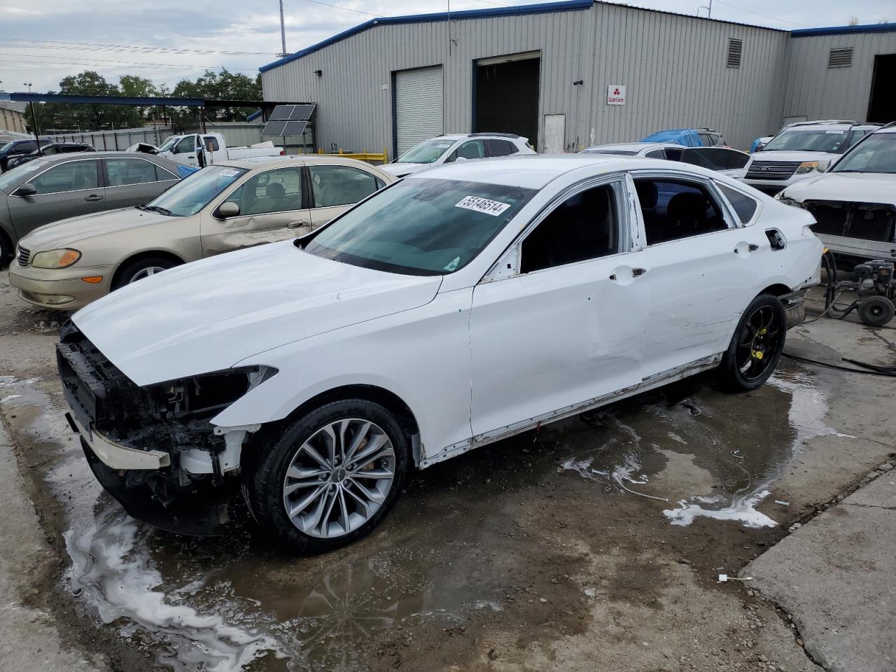 HYUNDAI GENESIS 2016 kmhgn4je8gu142791