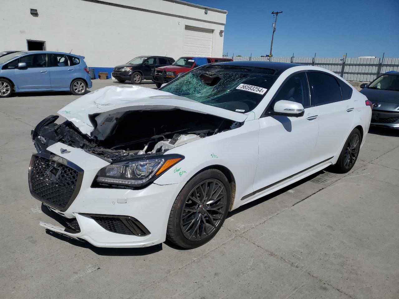 GENESIS G80 2019 kmhgn4je8ku296667