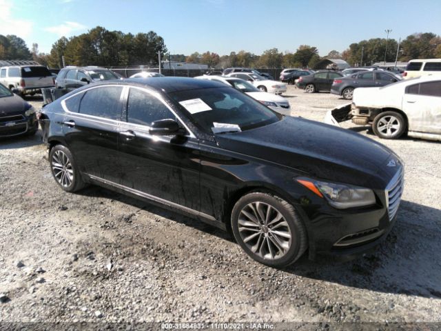 HYUNDAI GENESIS 2016 kmhgn4je9gu129435