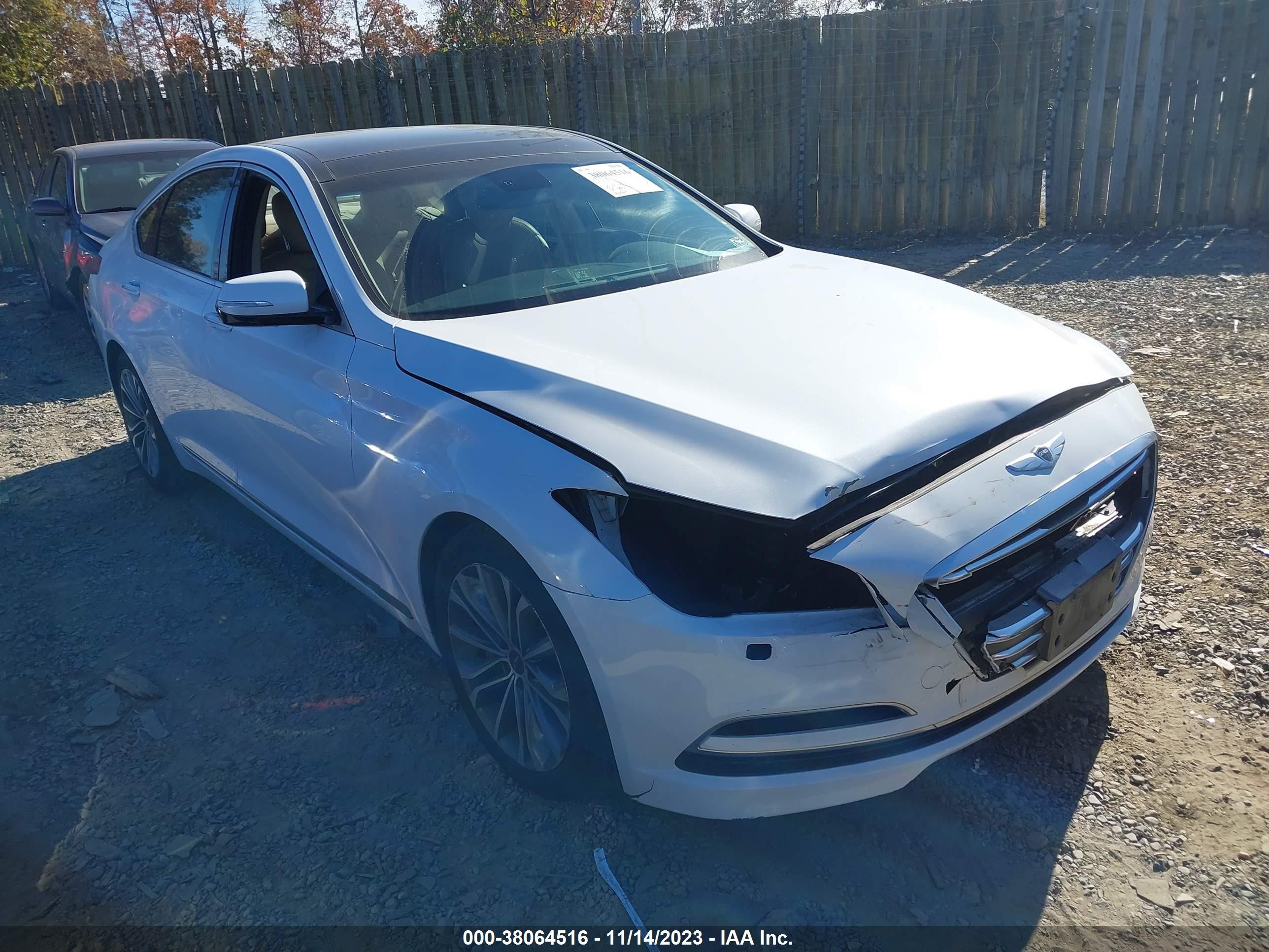 HYUNDAI GENESIS 2016 kmhgn4je9gu138183