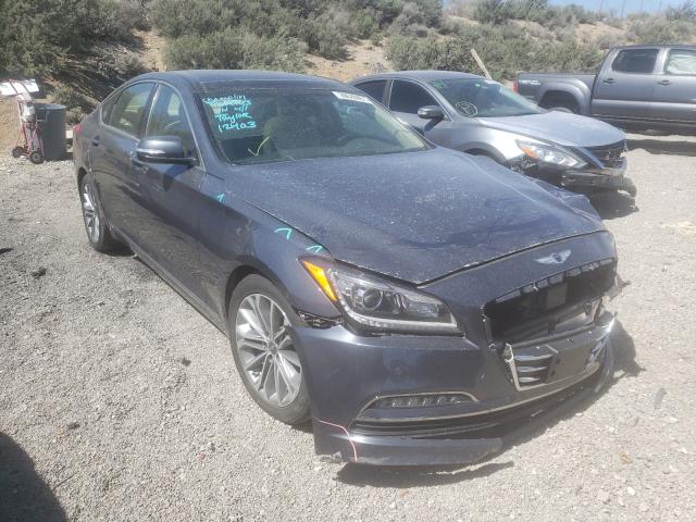 GENESIS G80 BASE 2017 kmhgn4je9hu166986