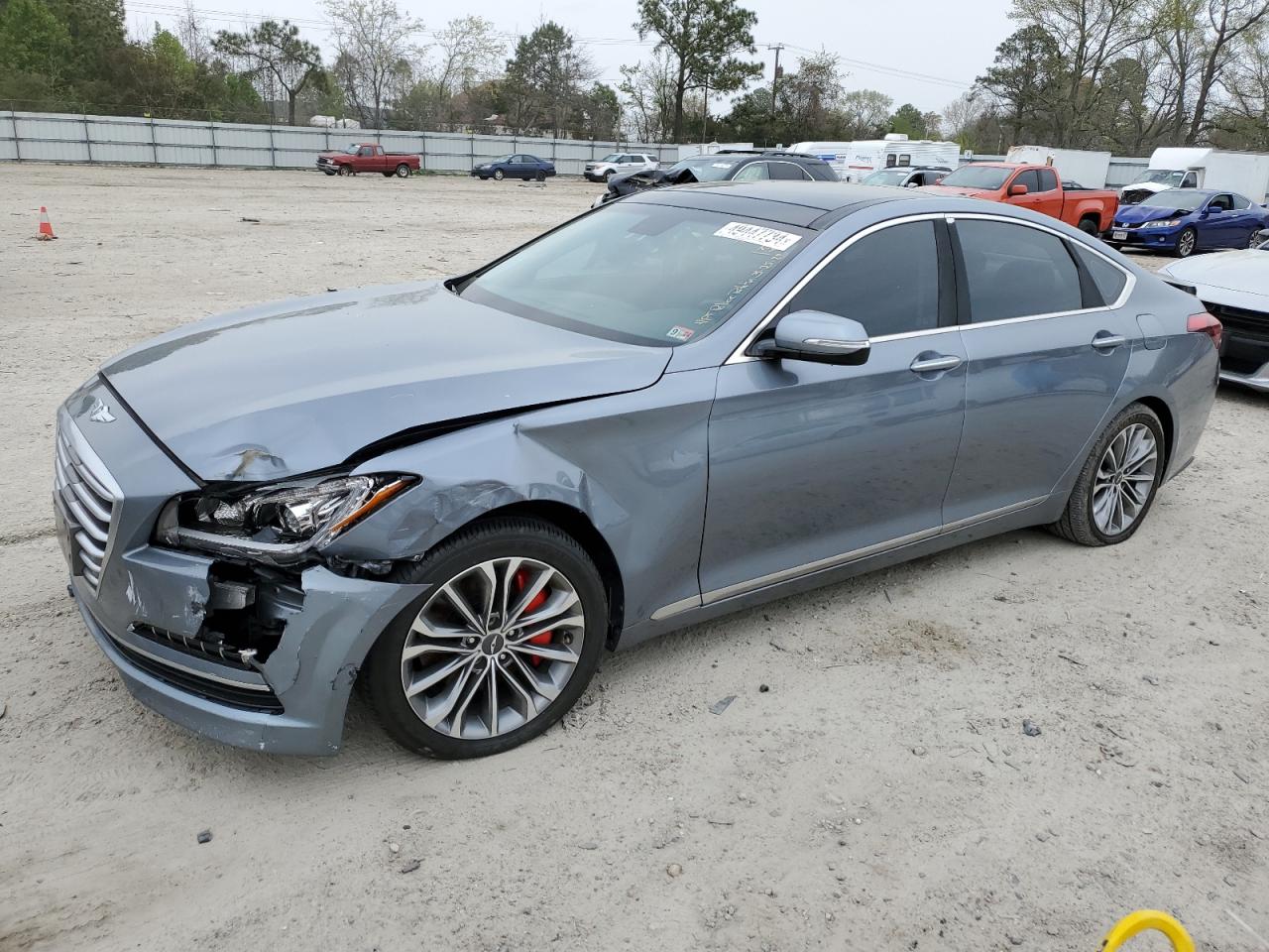 HYUNDAI GENESIS 2015 kmhgn4jexfu046157