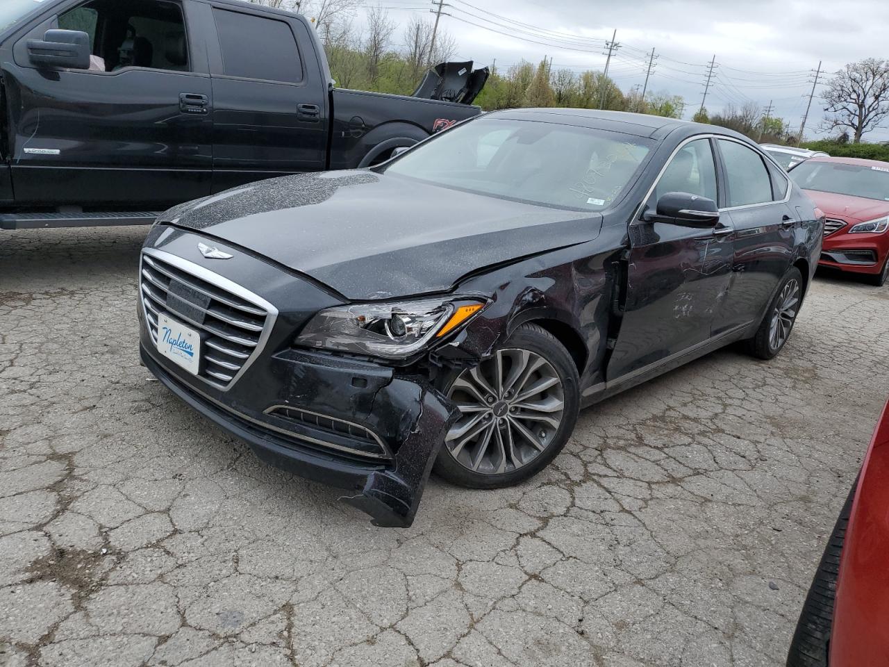 HYUNDAI GENESIS 2015 kmhgn4jexfu103814