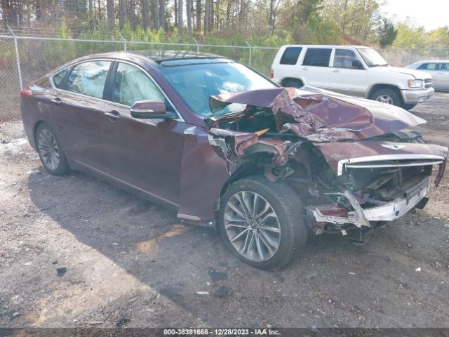 HYUNDAI GENESIS 2016 kmhgn4jexgu110358