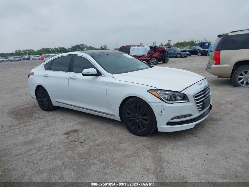 HYUNDAI GENESIS 2016 kmhgn4jexgu113552