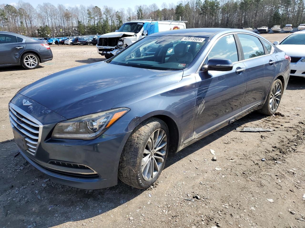 HYUNDAI GENESIS 2016 kmhgn4jexgu119335