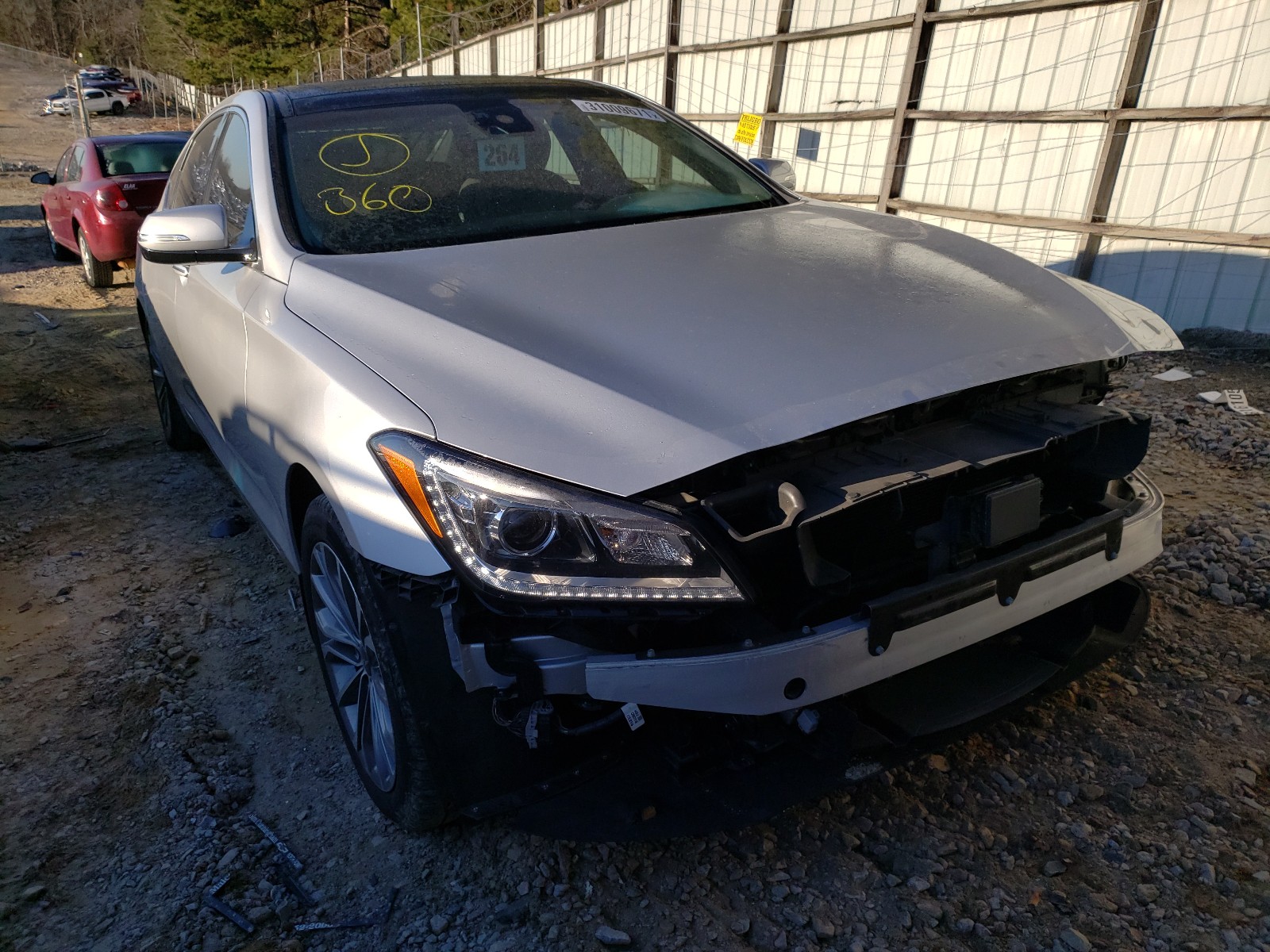 HYUNDAI GENESIS 3. 2016 kmhgn4jexgu130156