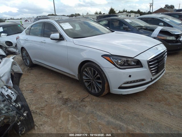 HYUNDAI GENESIS 2016 kmhgn4jexgu132327